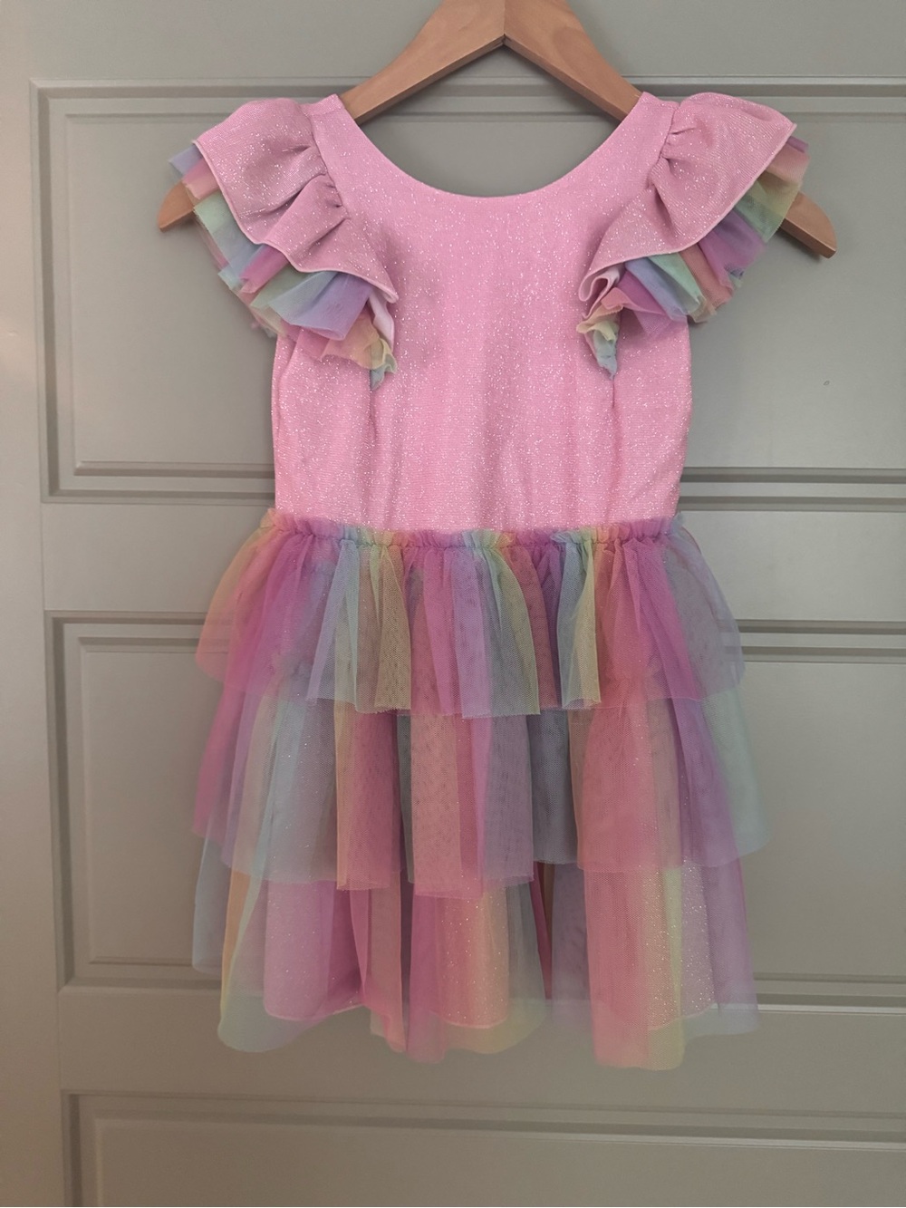 American Girl - Girls Pink  Tulle Dress